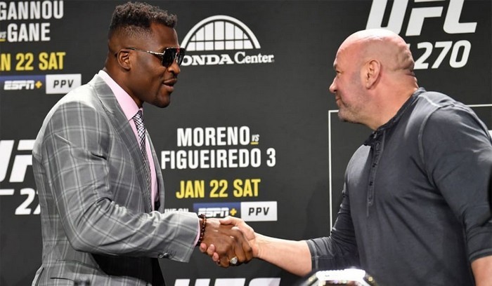 Dana White conferma il titolo provvisorio dei pesi massimi UFC