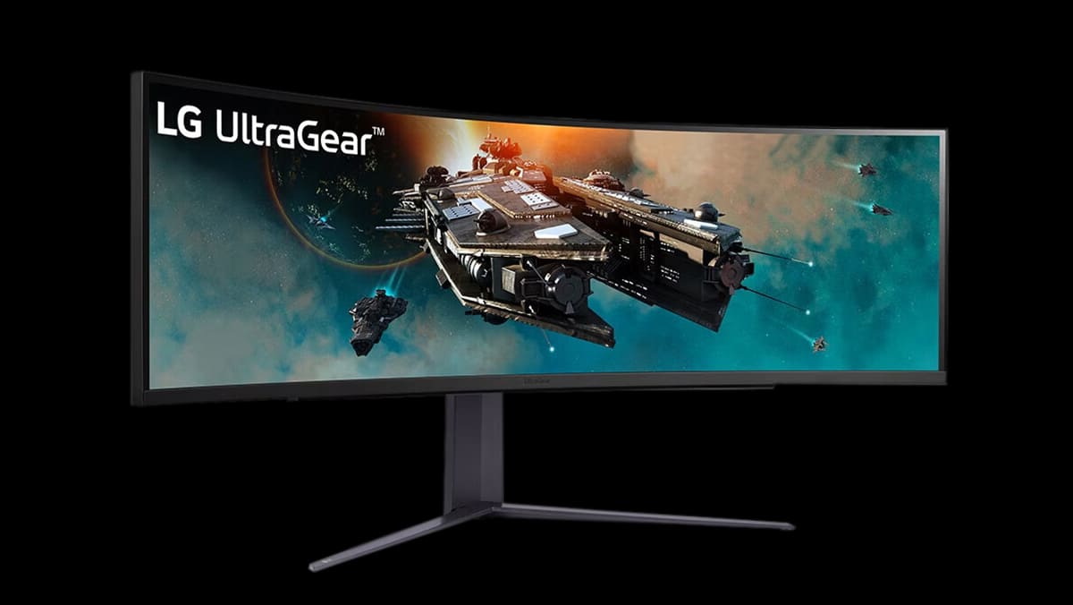 LG bereitet sich auf die Veröffentlichung eines gebogenen Gaming-Monitors UltraGear 49GR85DC-B