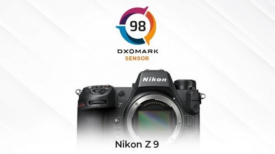 Nikon Z 9, DXOMARK 테스트에서 98점 획득