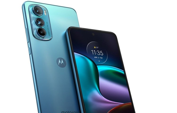모토로라는 스냅드래곤 695 칩과 6400만 화소 카메라를 탑재한 스마트폰 엣지 30 네오를 준비하고 있다.