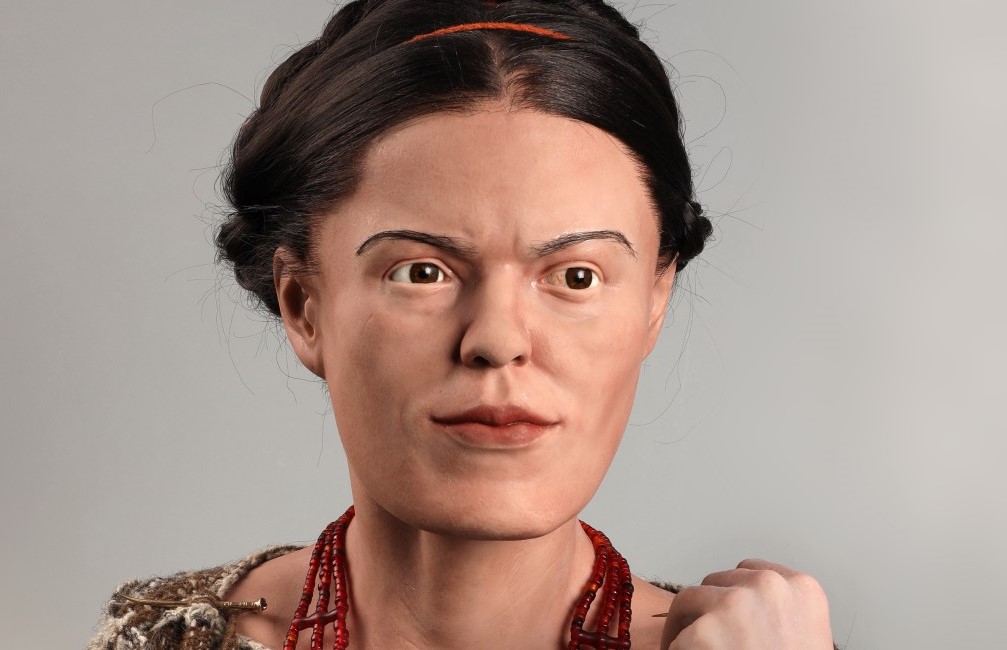 Volto di donna dell'età del bronzo rivelato nella ricostruzione