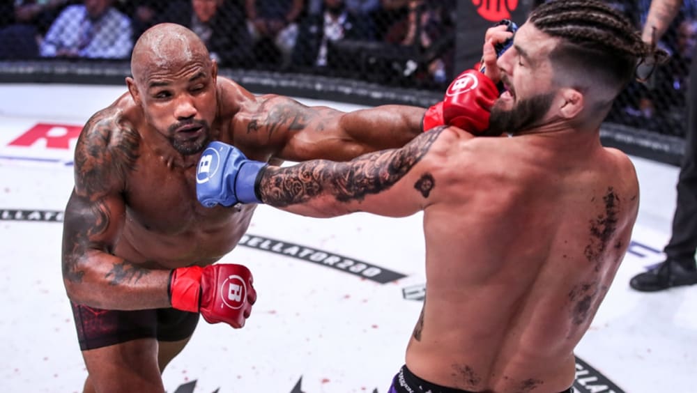 Yoel Romero ha rotto la mascella al suo avversario