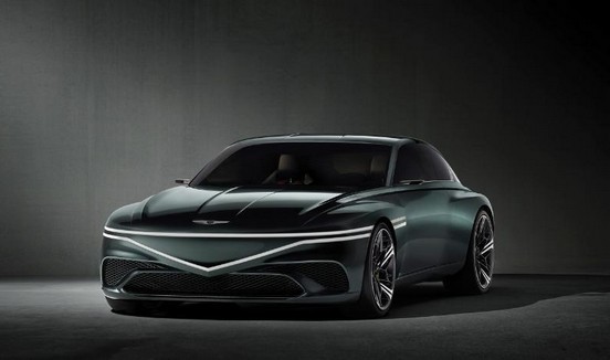 Genesis stellt in New York den neuen Elektro-Prototypen Genesis X Speedium Coupé vor