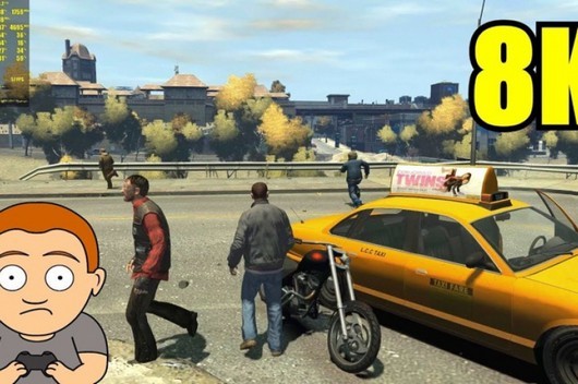 Grand Theft Auto IV testé sur PC avec GeForce RTX 3080 Ti en 1080p, 2K, 4K et 8K