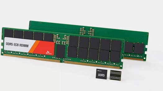 SK hynix stellt weltweit erste 24-Gb-DDR5-Chips zur Erstellung von 96-Gb-Speichermodulen vor