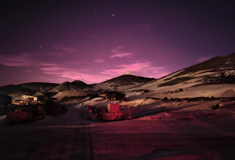 Internet Starlink è apparso in Antartide