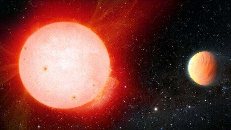 Descoberto exoplaneta, que é comparável em densidade aos marshmallows