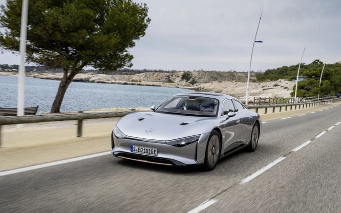 Der Mercedes Vision EQXX EV hat mit einer einzigen Ladung 1000 km zurückgelegt