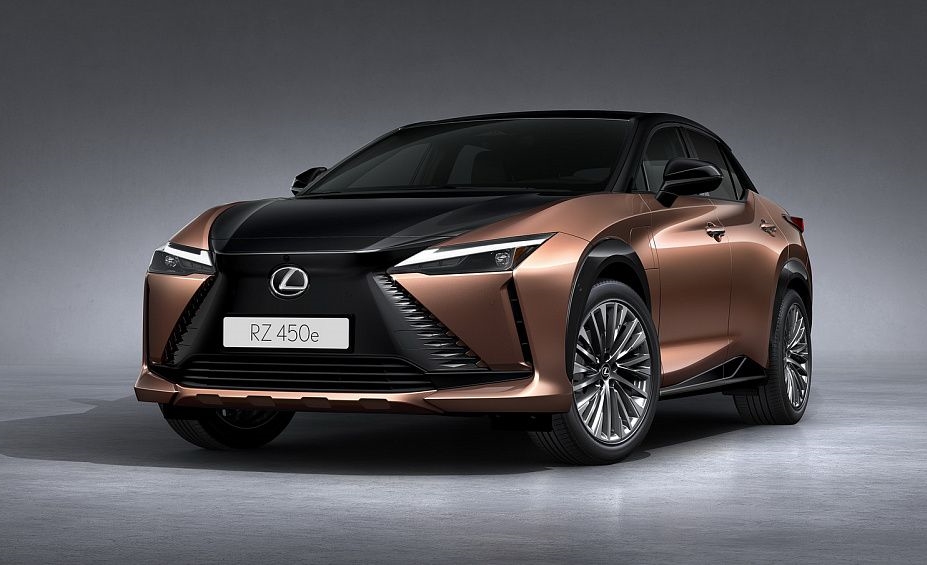 Lexus apresentou seu primeiro crossover elétrico Lexus RZ 450e 2022