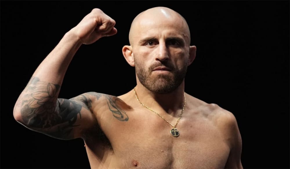 Alex Volkanovski führte die Rangliste der besten UFC-Kämpfer an