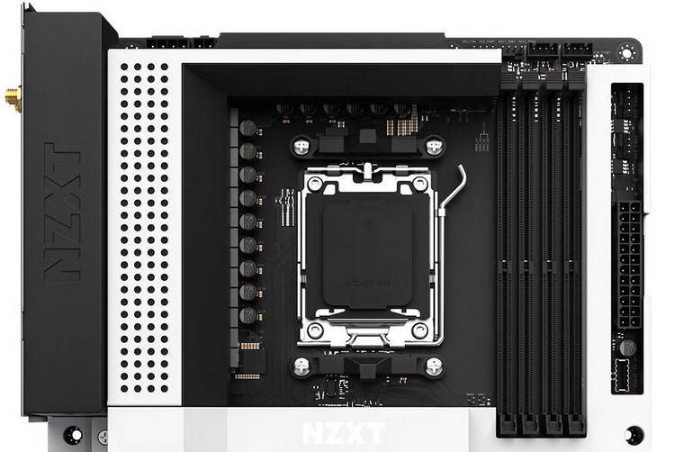 NZXT dévoile la carte mère N7 B650E pour les processeurs AMD Ryzen 7000