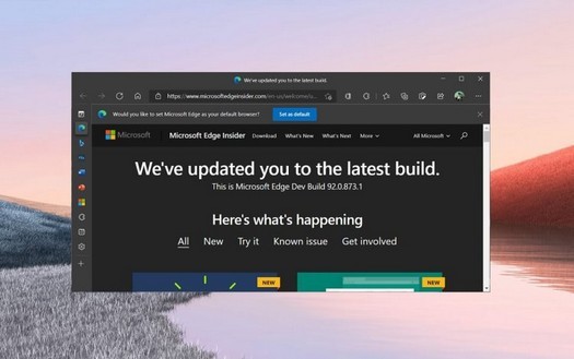 EdgeブラウザはMicrosoftOfficeOnlineおよびWindowsSearchと統合されます