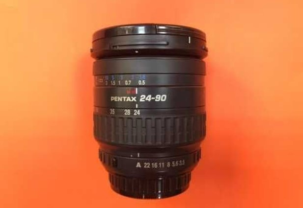 Obiettivo full frame Pentax 24-90mm F/4 brevettato