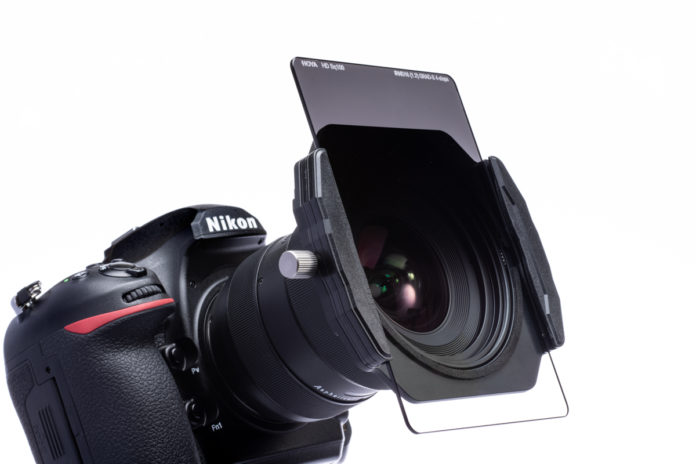 Filtros quadrados HOYA SQ100 introduzidos