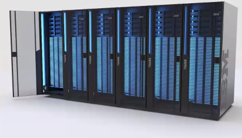 IBM が Diamondback テープ ライブラリを発表 - 1 つのラックで 27 PB