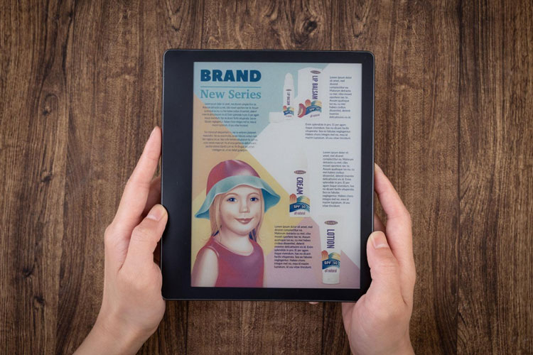 E Inkとシャープが新世代のe-inkディスプレイを発売