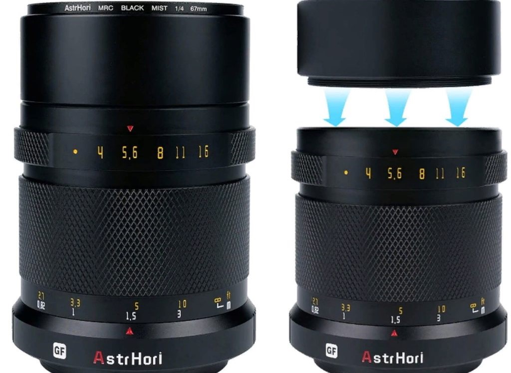 Presentato l'obiettivo AstrHori 75mm F/4 per le fotocamere Fujifilm GFX