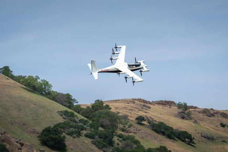 L'aerotaxi del co-fondatore di Google Kittyhawk si ferma