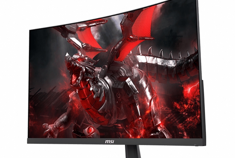 MSIがG321CUVコンケーブゲーミングモニターを発表