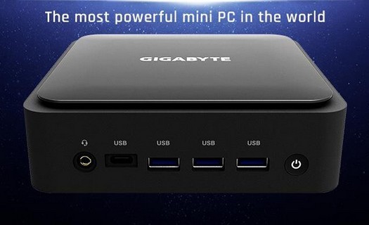 Gigabyte, Intel Alder Lake 기반 Brix Extreme Compact 컴퓨터 출시