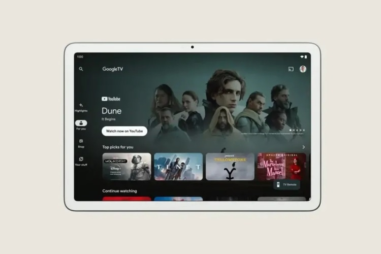 Google Pixel Tabletは、サードパーティのアクティブなスタイラスのサポートを受けます