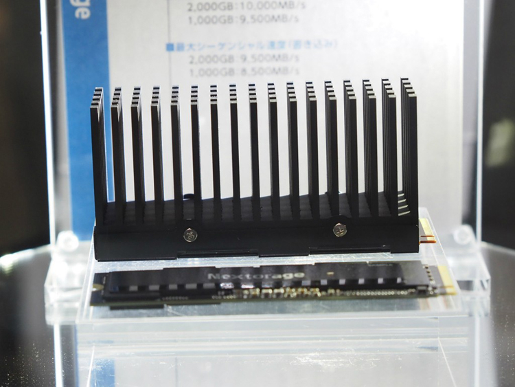 Sony mostra le unità Nextorage con interfaccia PCIe 5.0 e velocità fino a 10.000 MB/s