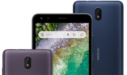 Présentation du smartphone Nokia C01 Plus avec petit écran et Android 11 Go