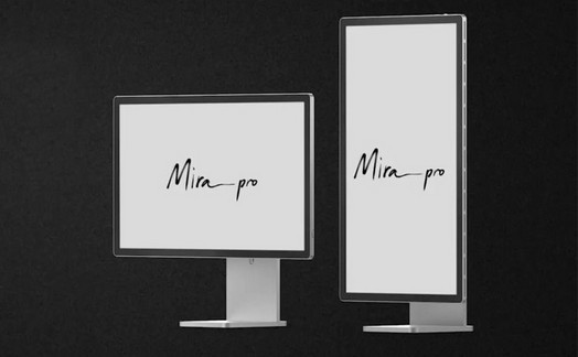 대각선 25.3 인치의 전자 종이 Onyx Boox Mira Pro 모니터가 제공됩니다.