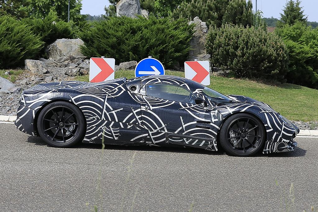 Pagani inizia a testare la nuova hypercar C10