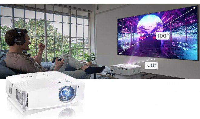 Der Gaming-Projektor von Optoma verwandelt jede Wand in eine ernsthafte Gaming-Leinwand