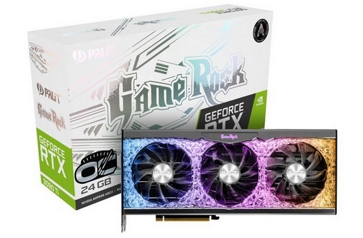 Palit presenta la scheda grafica GeForce RTX 3090 Ti GameRock OC con un leggero overclocking di fabbrica