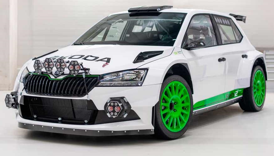 Skoda präsentiert neues Rallyeauto Fabia Rally2