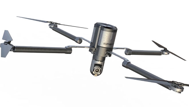 Quadcopter lançado por submarino é revelado