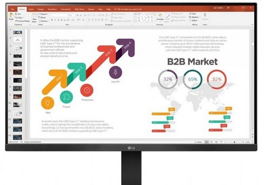 LG présente des moniteurs professionnels à cadre fin
