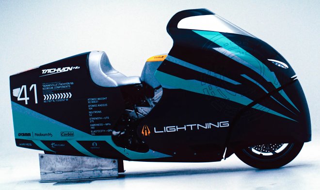 Lightning Motorcycles dévoile le vélo électrique Tachyon NB