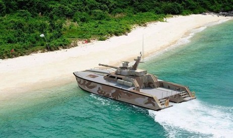 Die indonesische Marine hat Antasena entwickelt - ein Boot mit Panzerfähigkeiten