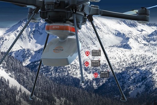 Das Echo SAR-Modul für Rettungsdrohnen hilft Ihnen, eine Person per Telefonsignal zu finden und eine Verbindung zu ihr herzustellen
