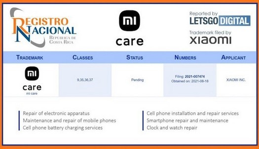 Xiaomiが中国国外で拡張MiCare保証を開始
