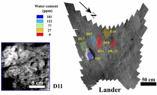中国の嫦娥5号探査機が月面着陸地点で水を発見