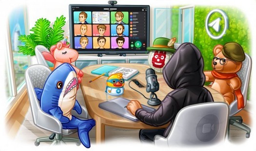 Telegram ha lanciato videochiamate di gruppo e condivisione dello schermo