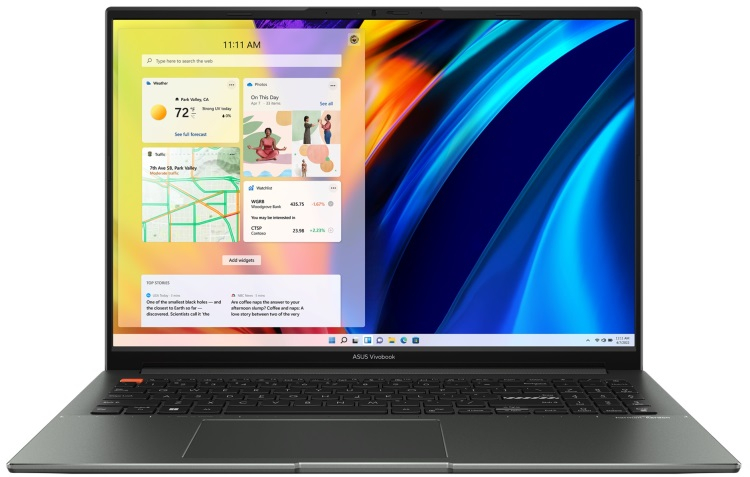 Presentato ASUS Vivobook S16 X OLED: il più sottile laptop 4K da 16" con processori Intel Alder Lake-H e AMD Rembrandt-H