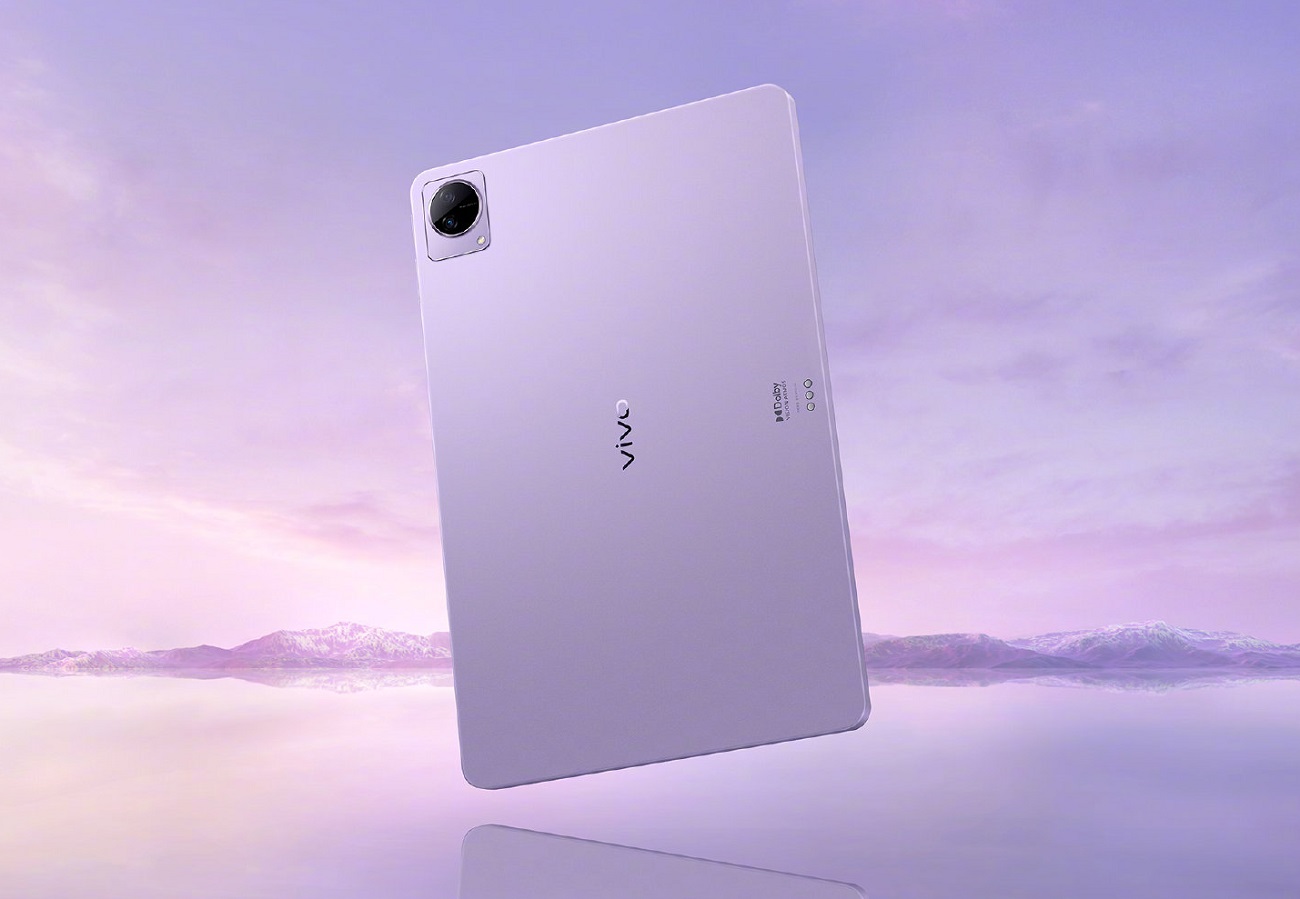 Lancement de la nouvelle version de la tablette Vivo Pad en couleur Snow Blue Purple