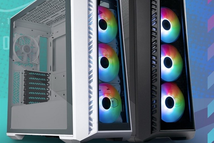 Cooler Master MasterBox 520 com três ventoinhas ARGB introduzidas