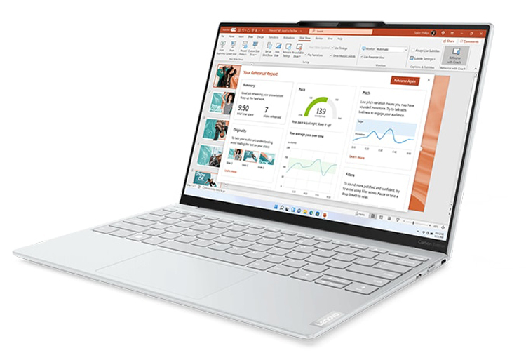 Lenovo stellte einen dünnen Laptop Yoga Slim 770i Carbon vor
