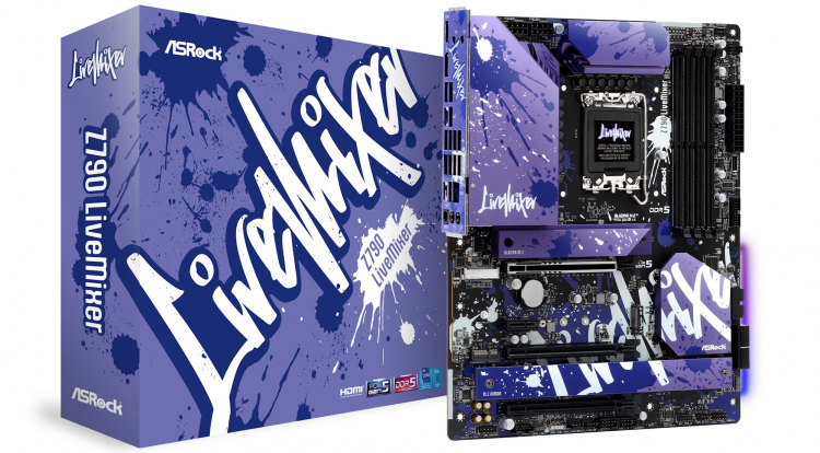 ASRock, Z790 LiveMixer 및 B650 LiveMixer 보드 공개