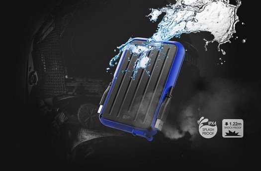Silicon Powerは、最大5TBのArmorA66頑丈な外付けハードドライブを発売